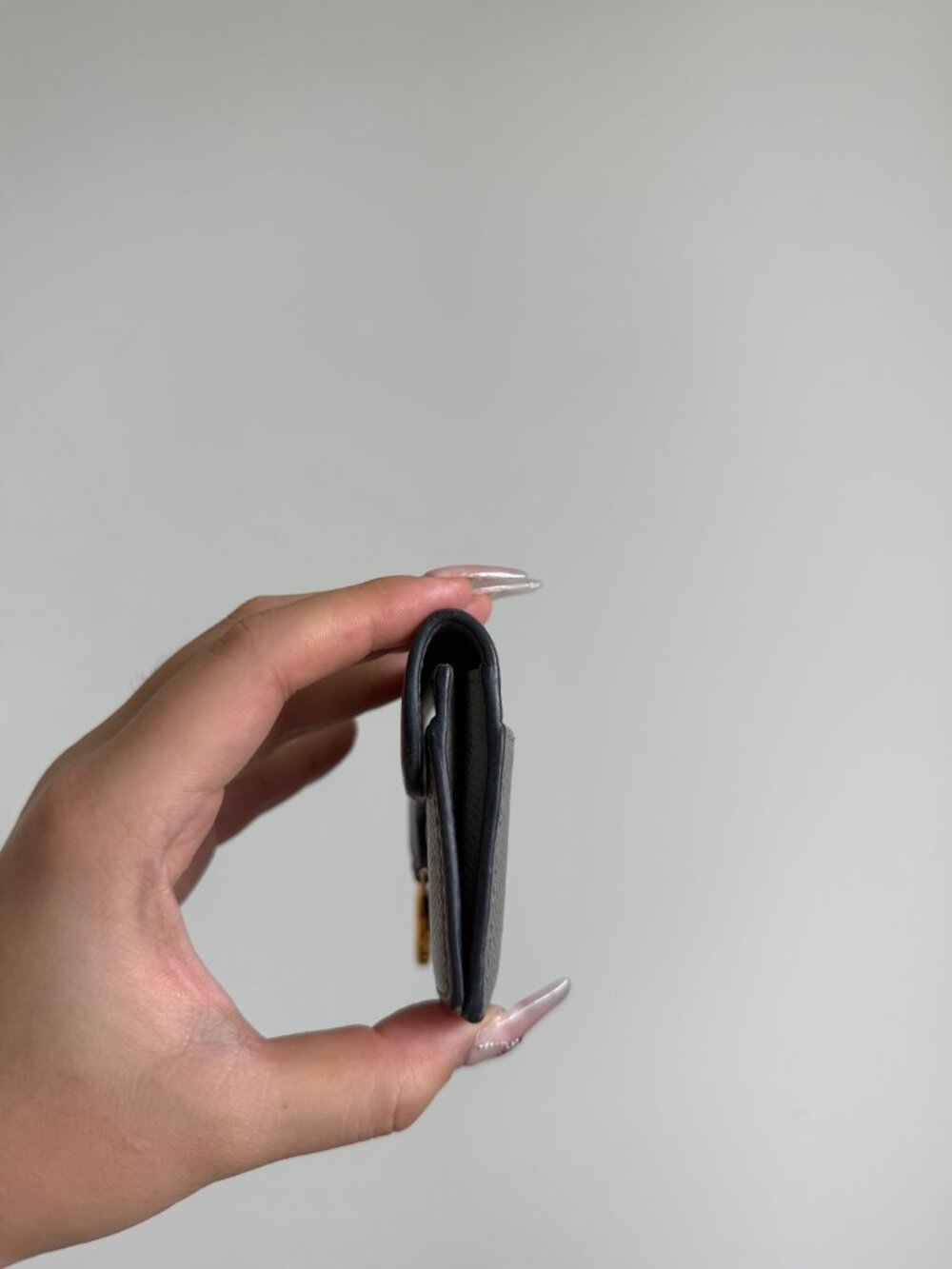 Dior Saddle Bloom Card Holder Grey - Picture 3 of 6